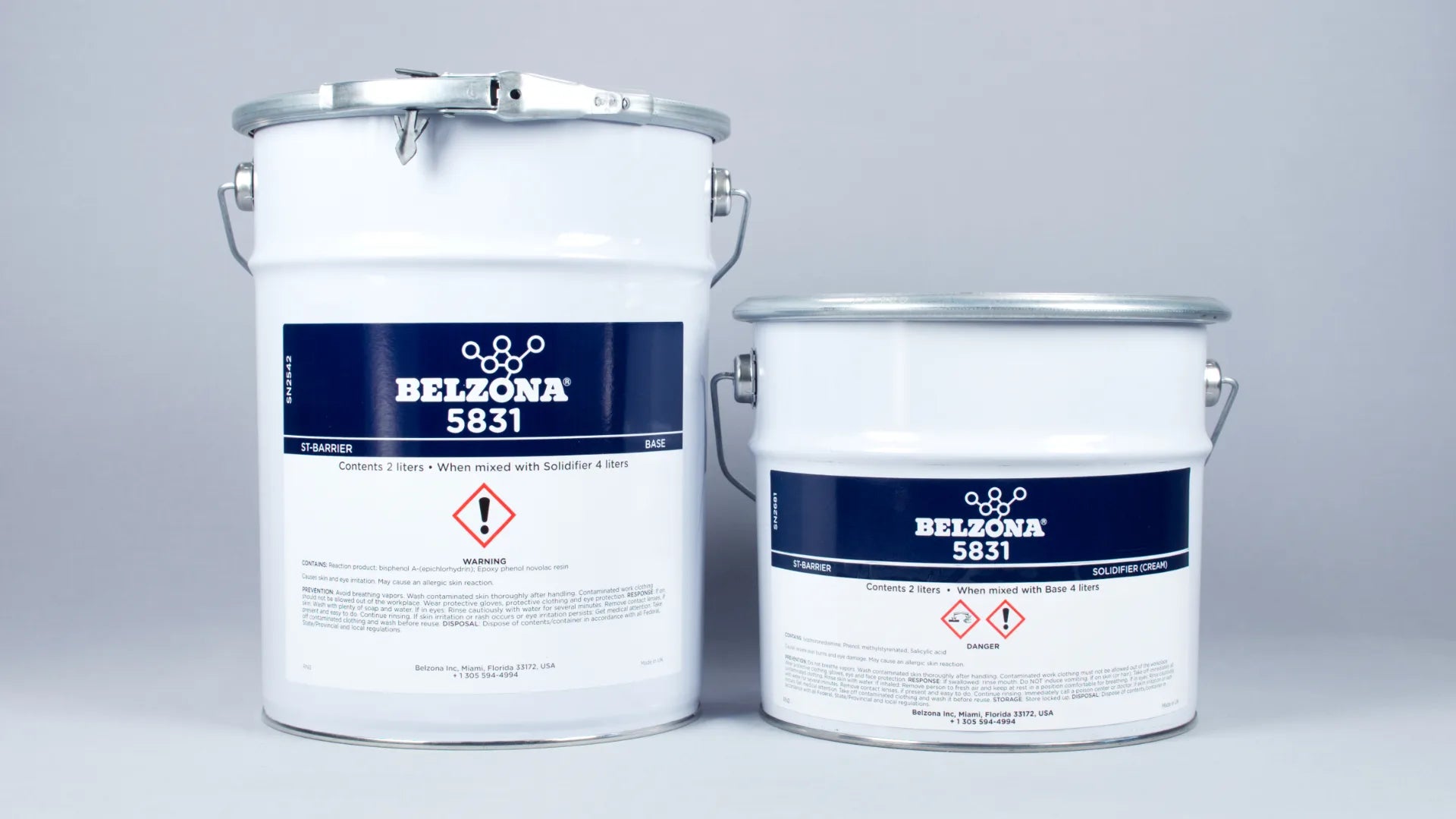 Belzona 5831 moisture-tolerant epoxy coating for wet surfaces